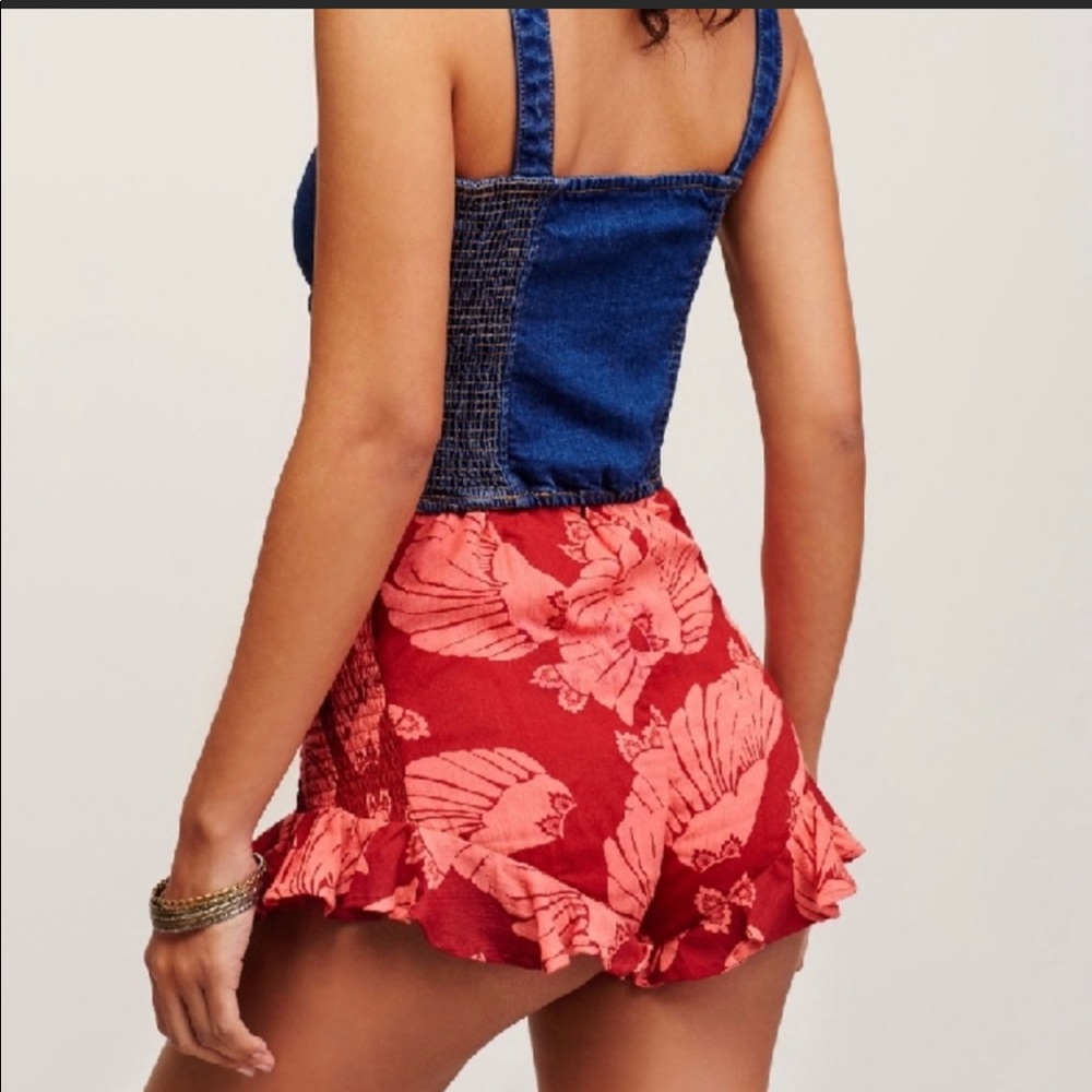 Free people merpati Red shorts! Size: XS